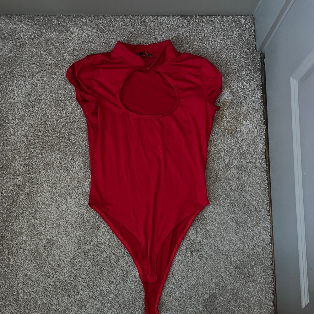 Fashion Nova Vibrant Red Apparel